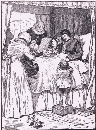 Vissero in amore, morirono in amore e lasciarono due bambini dietro, anni 1930 da Frank Adams